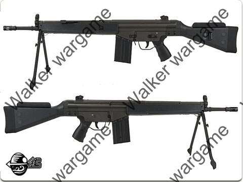 JG HK G3 SG1 (T3-K1) With Bipod - Airsoft Electric Gun AEG (JG-098)