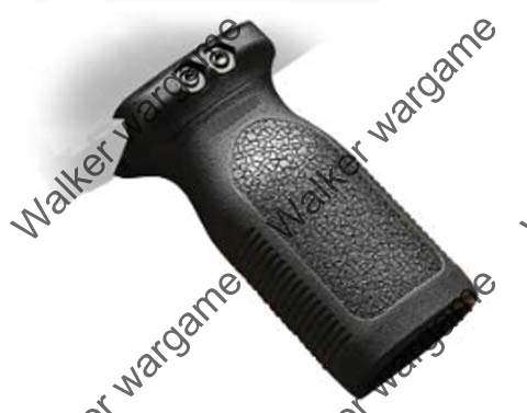 Tactical Short Grip RVG Vertical Foregrip Grip Fit Picatinny Rail - SWAT Black