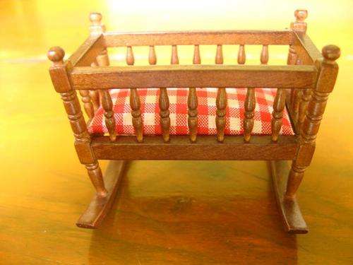 OAK BABY'S CRIB - 75mm in length 63 in height