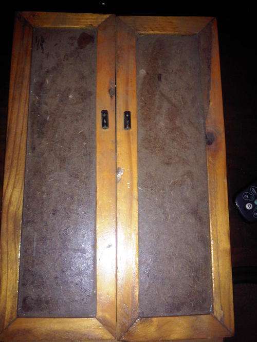 Vintage Doll closet *** real wood***