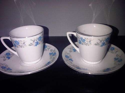 2 Cute cups and saucers