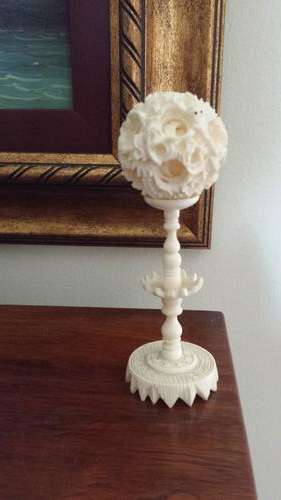 IVORY CHINESE PUZZLE BALL