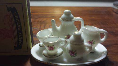 Miniature Porcelain teaset  - 32 years old