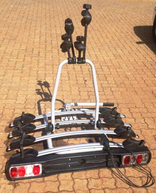 Evo Bicycle Carrier (Bike Rack) for 4 Bikes - Tow bar mount - Fully Lockable