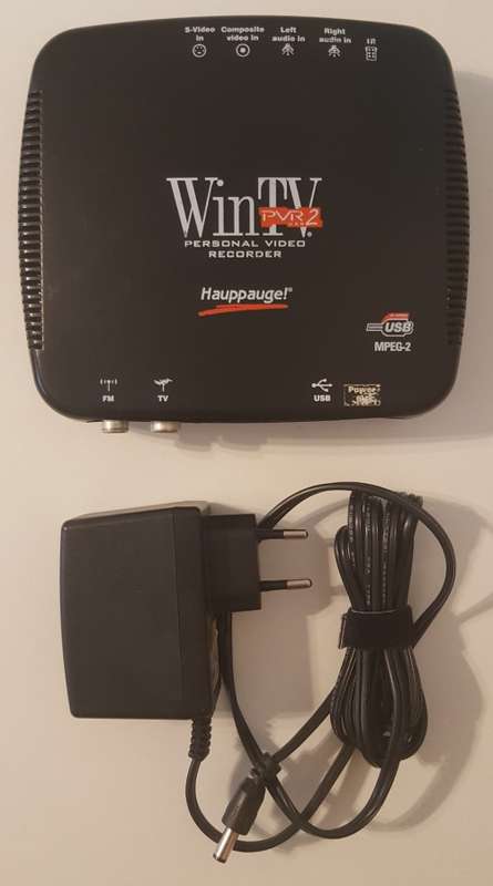 Hauppauge WinTV PVR USB2 Personal Video Recorder