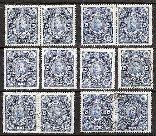 1910 FIRST UNION STAMP LMM PLUS USED RANGE AS PER SCAN