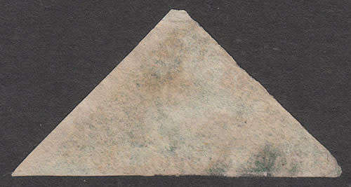 CAPE OF GOOD HOPE 1853 TRIANGULARS 1s USED FINE APPEARANCE BUT SMALL THIN SACC 8 R12000