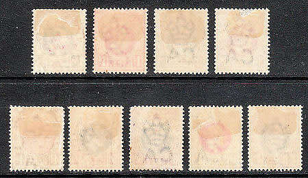 NATAL 1902-03 KEVII POSTAGE-REVENUE PART SET TO 2s MOUNTED MINT. SACC BETWEEN 109-119 R2700
