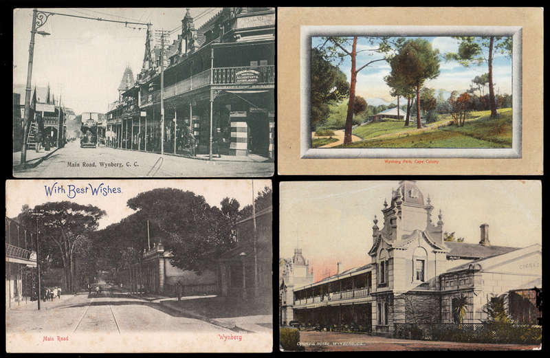 CAPE OF GOOD HOPE EARLY 1900`s WYNBERG RANGE 0F 8 POSTCARDS USED/UNUSED, MOSTLY FINE