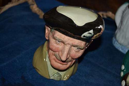 ROYAL DOULTON LARGE CHARACTER JUG MONTY