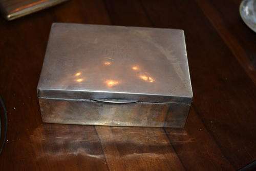 HALLMARKED SILVER BOX