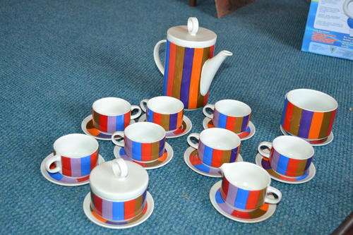 STUNNING VILLEROY & BOCH "SANTIAGO" RETRO  COFFEE SET