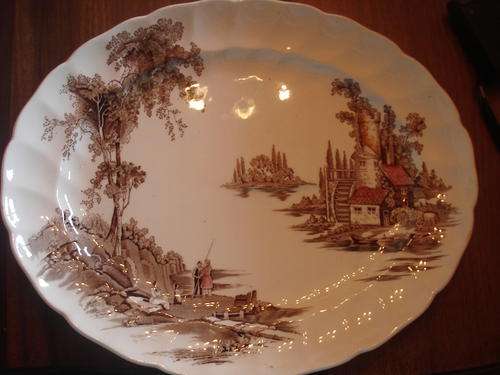 JOHNSON BROS OLD MILL LARGE PLATTER