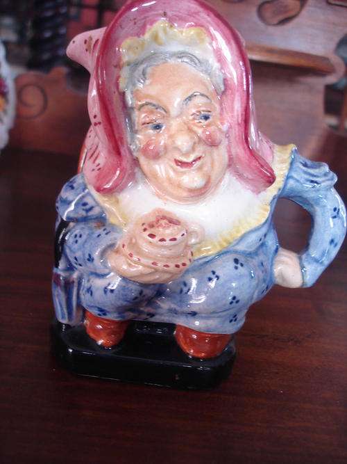 BURLEIGH WARE CHARACTER JUG SAIREY GAMP