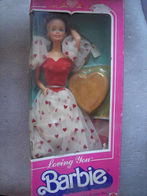 VINTAGE BARBIE DOLL LOVING YOU IN BOX 1984