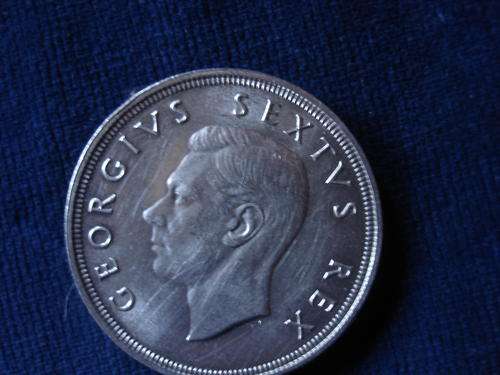 1948 SILVER 5 SHILLINGS COIN