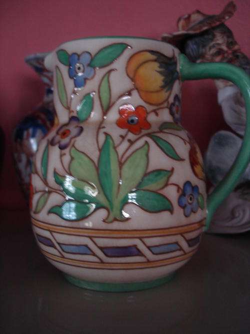 NICE CHARLOTTE RHEAD ART DECO JUG