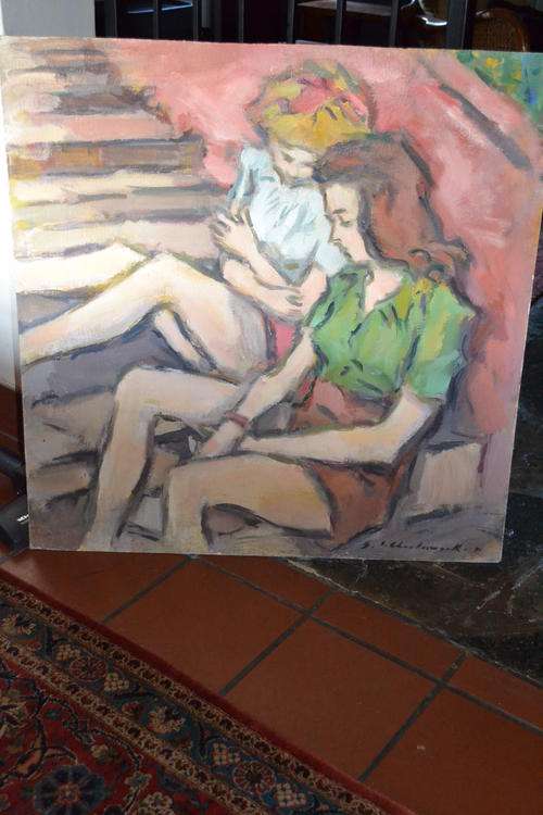 ORIGINAL OIL PAINTING BY GEOFFREY TERENCE CHARLESWORTH SA