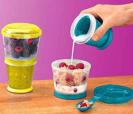 CEREAL TO GO - Enjoy Breakfast anywhere, anytime!