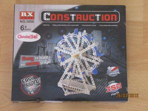 ***350 Pieces*** FERRIS WHEEL DIY Contruction set ( similar to Meccano )