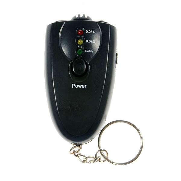 Breathalyzer Keychain Tester