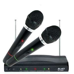 TWIN VHF WIRELESS MICROPHONE SYSTEM