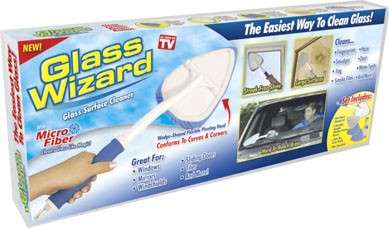 Glass Wizard - The easiest way to clean glass!