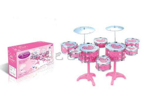 Girls Kids Drum Set - Earplugs Sold seperately :)