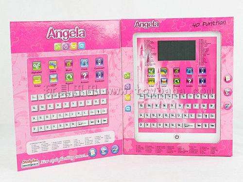Girls Learning Pad with 40 set functions - Pink