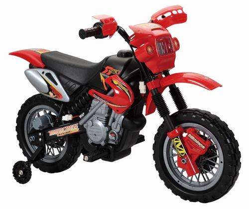 Kids Battery powered Ride on Motorcross Scambler Motorbike