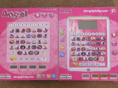 BABY LEARNING PAD - Angel, Pink