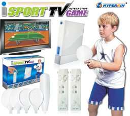 iSports Interactive TV Game console with 2 wireless controls & 51 Games