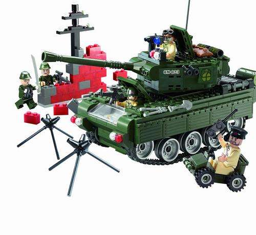****LARGE 466 Pieces **** TANK, high quality, 100% Lego compatible