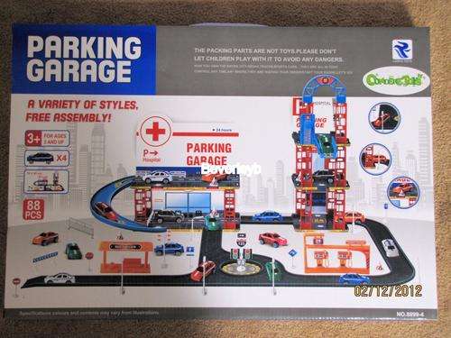Large Parking Garage set