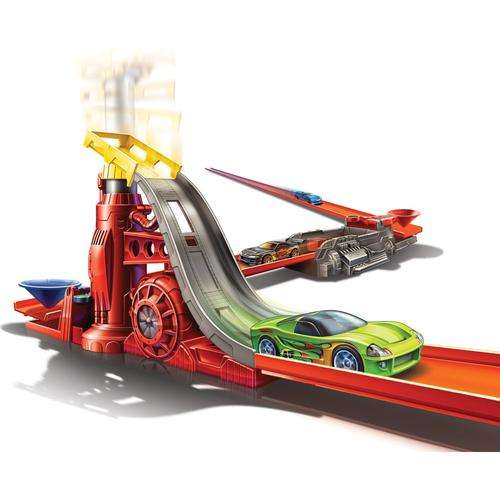 Hot Wheels Trick Tracks Shock Ramp Stunt Set
