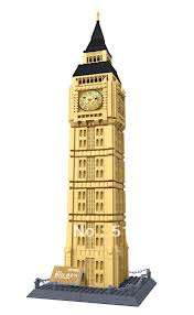 ***HUGE 1642 Pieces*** Big Ben,  High Quality 100% Lego Compatable