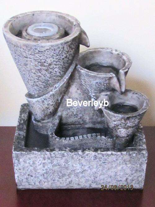 Stunning Water feature with electric water pump