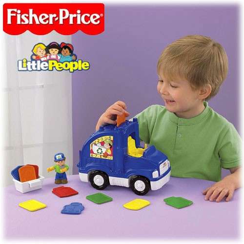 FISHER PRICE Little People Sing N Learn Recycling Truck