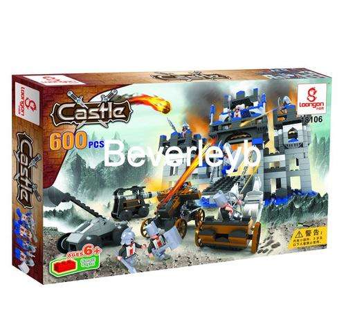 ***Huge 600 Pieces*** CASTLE - High quality, 100% Lego Compatable