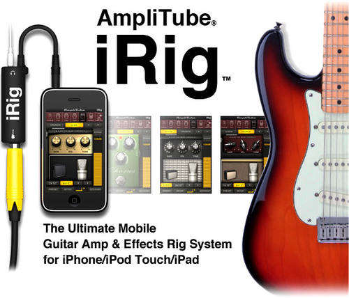Amplitude & iRig = The ultimate mobile guitar and bass multi-effect processor