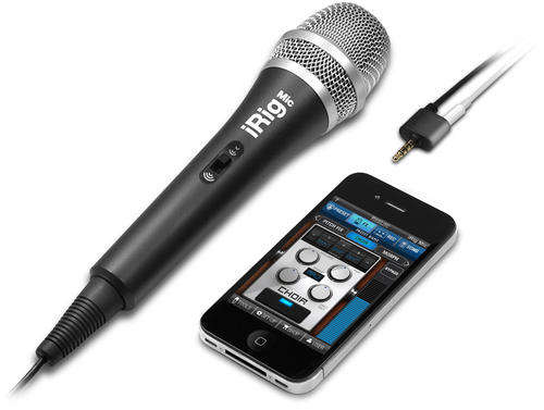 Amplitube: iRig Mic - Make quality audio and vocal recordings anywhere on your iPhone, iPod, iPad