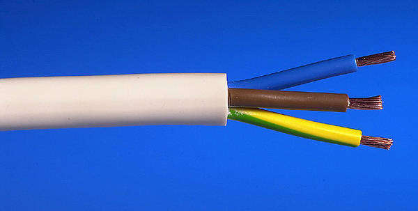 50m roll electrical cable, Heavy duty 3 Core