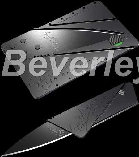 Card Sharp - Ultra thin credit-card sized utility knife