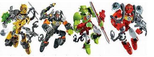 *** Combo Deal*** 4 x Hero factory Lego compatible block sets = 1 Bid for all 4