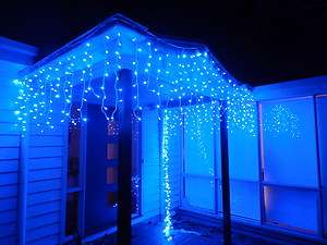 3M x 1M 400LED  Fairy light Curtain, BLUE