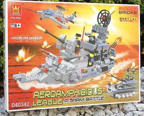 ***HUGE 770 Pieces*** Military series, High Quality 100% Lego Compatable