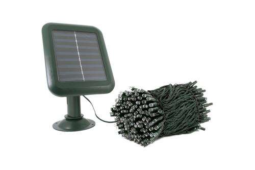 Solar Fairy Lights - 50 Blue or White LEDs