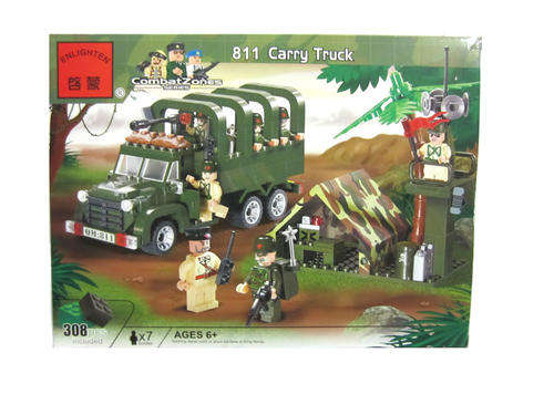 ****LARGE 308 Pieces **** Carry Truck, high quality, 100% Lego compatible