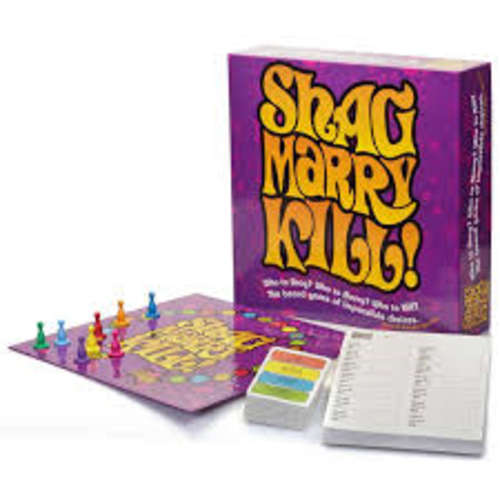 Shag Marry Kill, Board Game