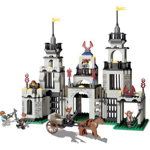****LARGE 395  Pieces **** Tower Warfare Castle, high quality, 100% Lego compatible